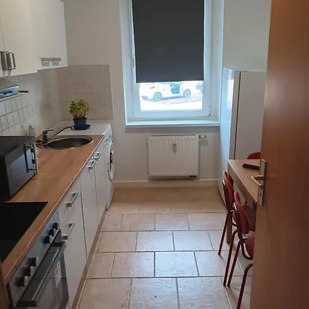 Crew Quartier Serviced Ideal Fuer Monteure 3 Schlafzimmer Mit Kueche, Bad, Waschmaschine, Flat Tv, Wifi In Leuna 公寓
